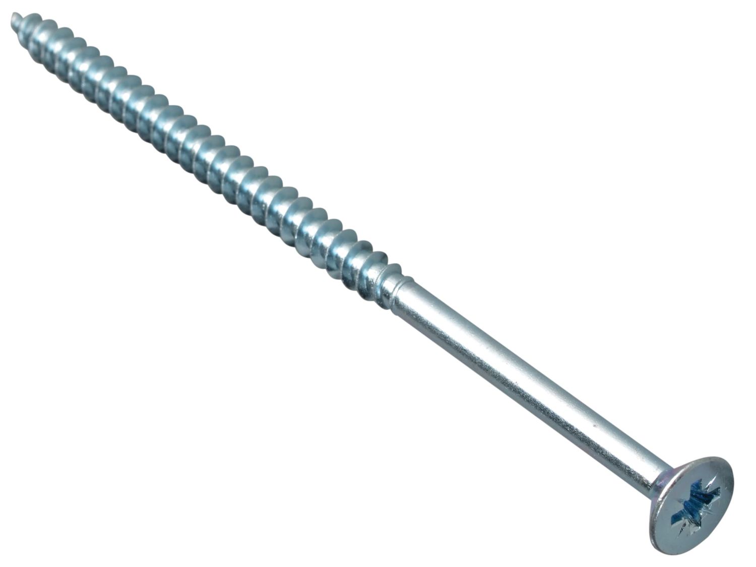 ForgeFix FORMPS5100ZP Multi-Purpose Pozi Compatible Screw CSK ST ZP 5 x 100mm Box 100