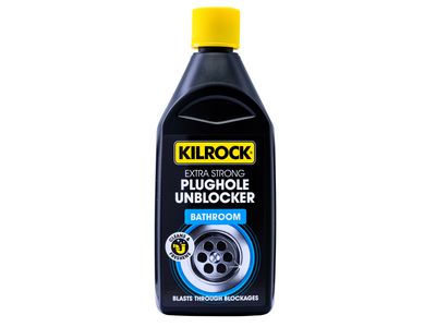 Kilrock KILKBBATH Kil-Block Bathroom Plughole Unblocker 500ml