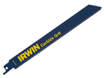 IRWIN IRW10507365 Sabre Saw Blade 800RG Carbide Grit 200mm Pack of 2