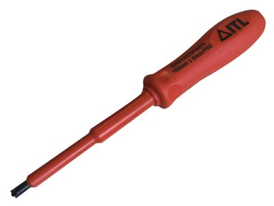 ITL Insulated ITL02021 Insulated Slotted/Phillips Screwdriver 100 x 6mm x PH2