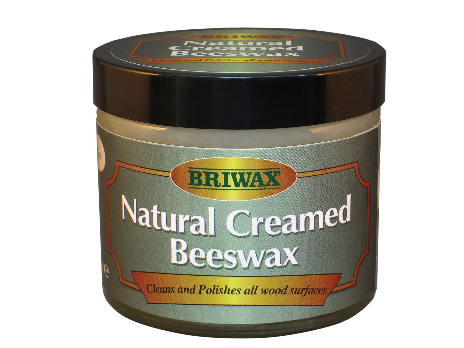 Briwax BRWNCBW250CL Natural Creamed Beeswax Clear 250ml