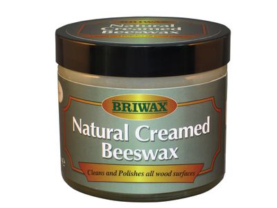Briwax BRWNCBW250CL Natural Creamed Beeswax Clear 250ml