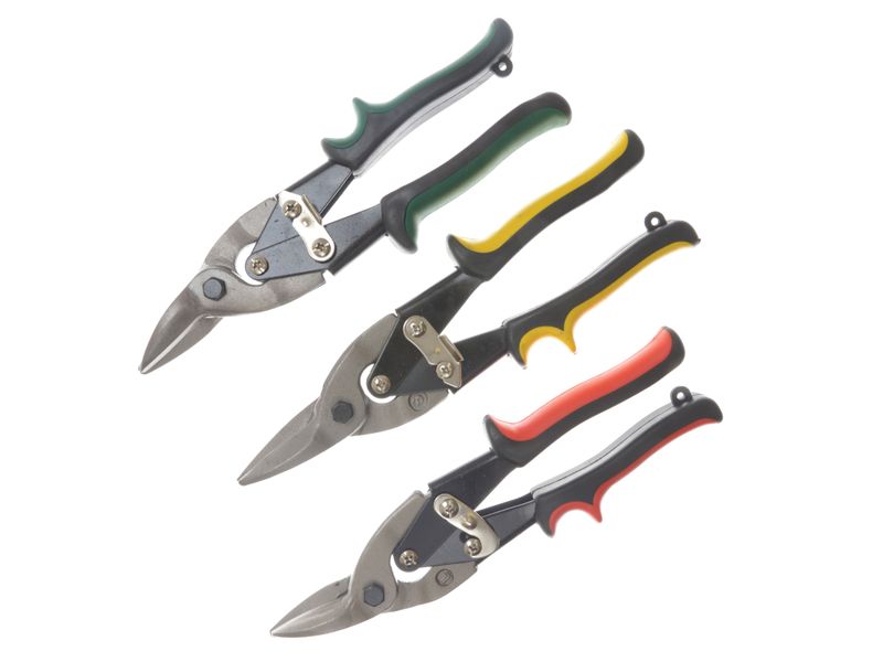 BlueSpot Tools B/S09305 Aviation Tinsnips Set, 3 Piece