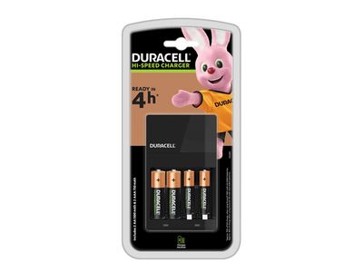 Duracell DURS514 S514 Hi-Speed Charger with Batteries