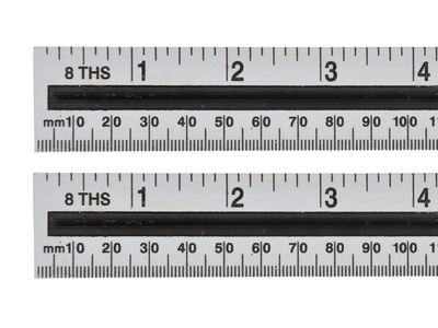 BlueSpot Tools B/S33934 Aluminium Ruler 600mm (24in)