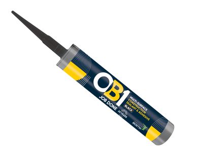 OB1 OB130617358 Hybrid Sealant &amp; Adhesive Black 290ml