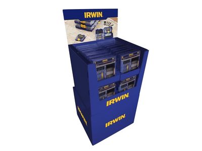 IRWIN IRW6062506M FSDU Merch Tower with 40 x IW6062506 Screwdriving Sets