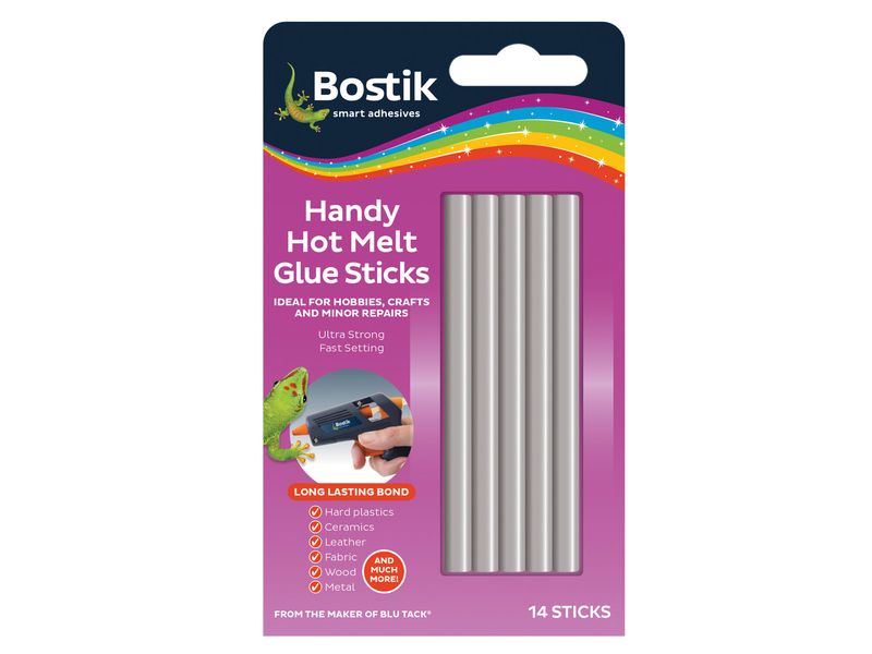 Bostik BSTHGSAP Handy Hot Melt Glue Sticks (Pack 14)