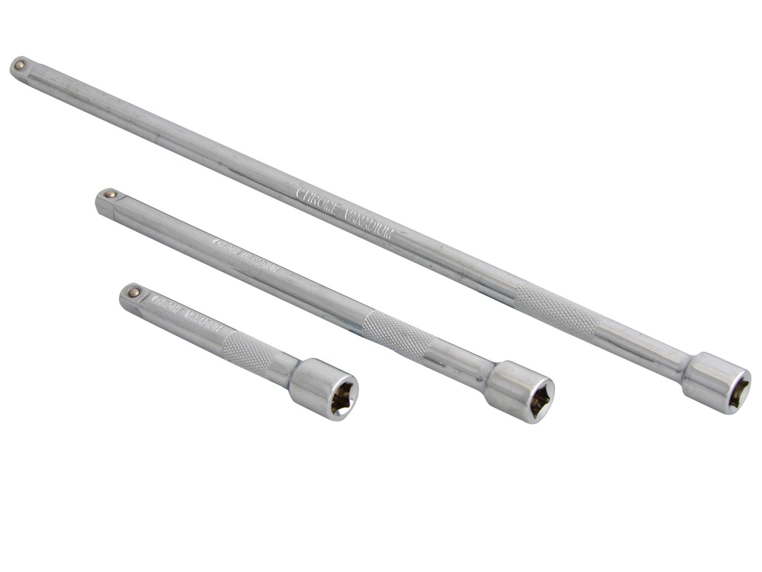 BlueSpot Tools B/S02074 Square Drive CV Extension Bar Set 3 Piece