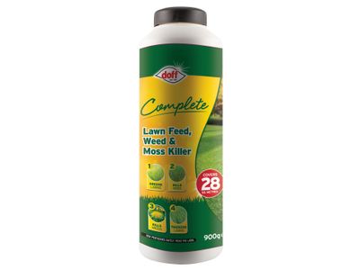 DOFF DOFLM028 Complete Lawn Feed, Weed &amp; Moss Killer 1kg