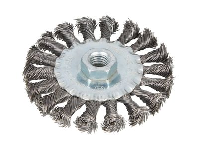 BlueSpot Tools B/S19217 Flat Twist Knot Wire Wheel 100mm M14 X 2