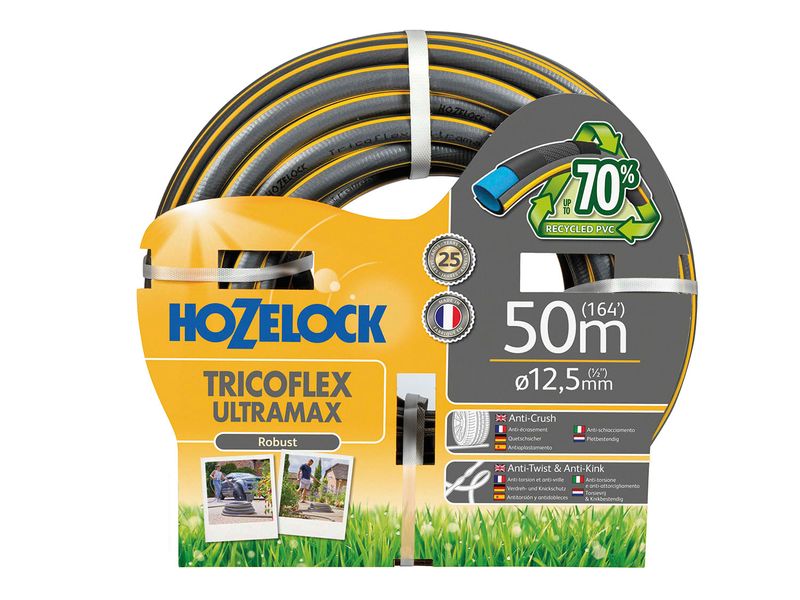 Hozelock HOZ7950 7950 Tricoflex Ultramax Anti-Crush Hose 50m