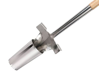 Kent &amp; Stowe K/S70100145 Stainless Steel Long Handled Bulb Planter, FSC