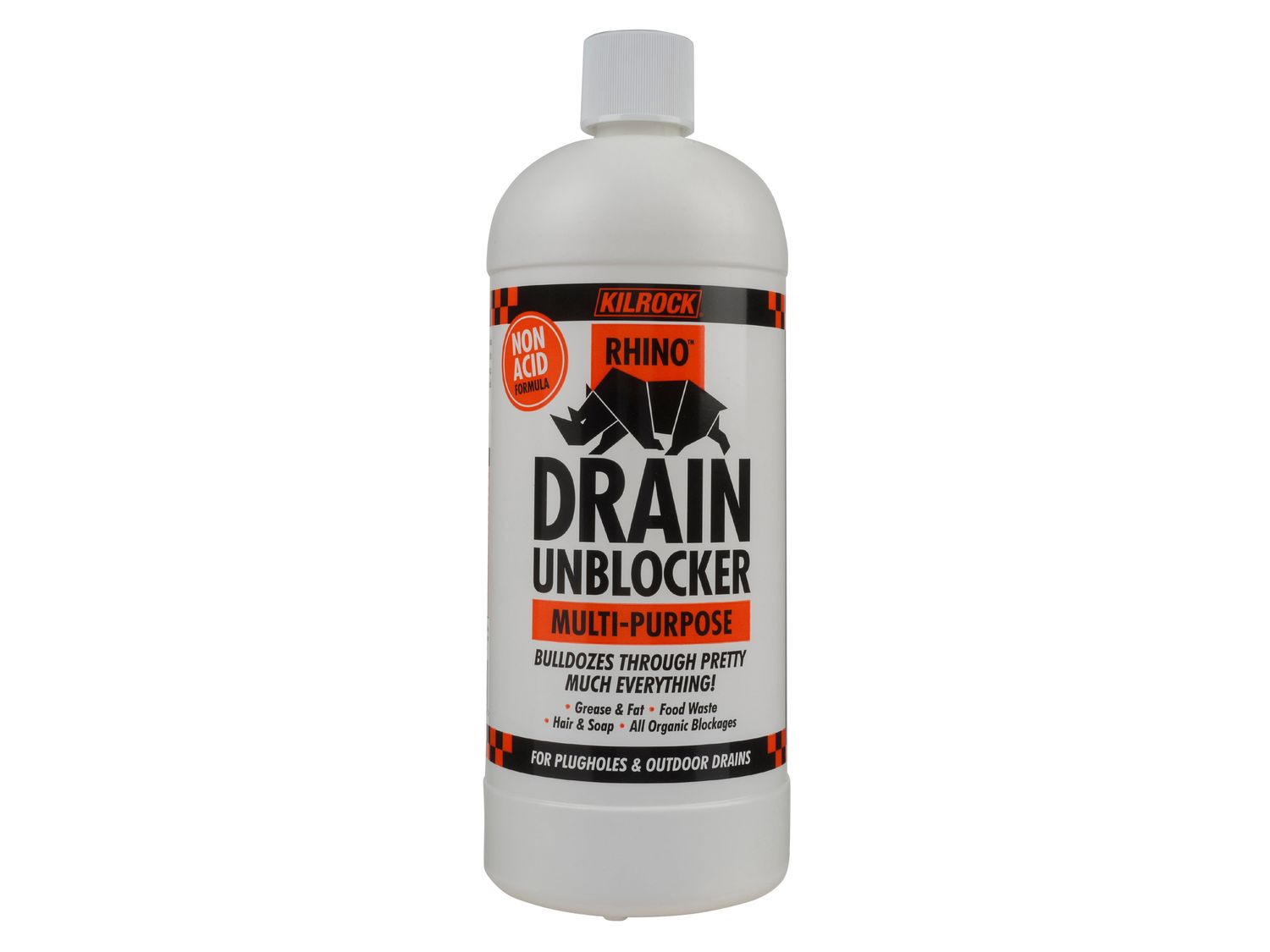 Kilrock KILRHINO Rhino Drain Unblocker 1 litre