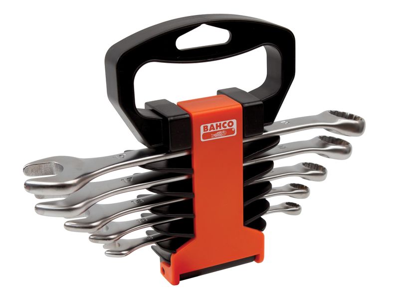 Bahco BAH111MSH5 5pc Chrome Polished Combination Spanner Set