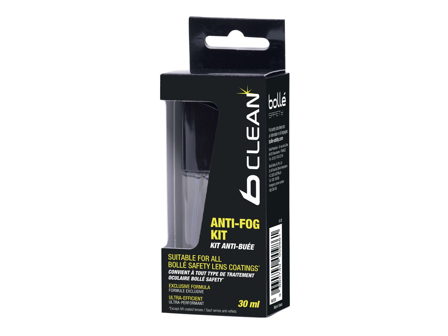 Bolle Safety BOLPACF030 B200 b Clean Anti-Fog Kit