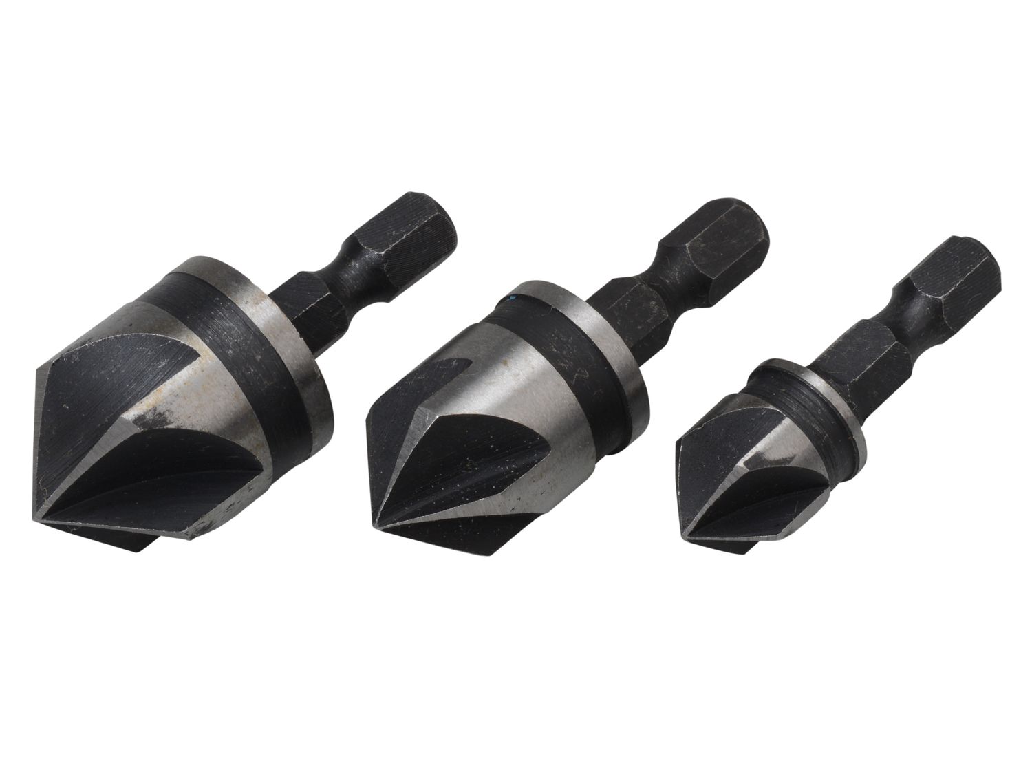 BlueSpot Tools B/S20310 Countersink Bit Set 3 Piece