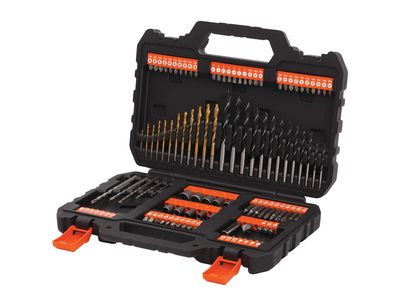 BLACK + DECKER B/DA7200 A7200 Mixed Drilling and Screwdriving Set 109 Piece