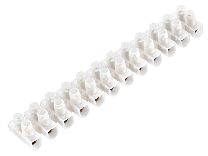 Masterplug MSTTS1512 Connector Strips 15A 12W (Pack 10)