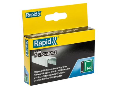 Rapid RPD14014 140/14 14mm Galvanised Staples (Box 2000)