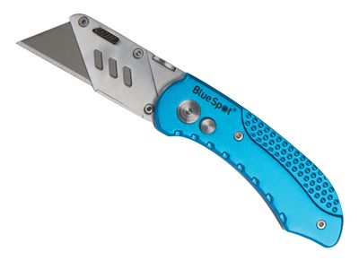 BlueSpot Tools B/S29024 Professional Folding Utility Knife