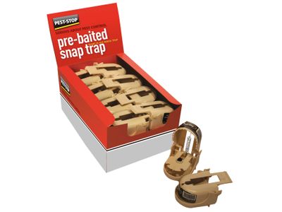 Pest-Stop (Pelsis Group) PRCPSSTM Snap Mouse Trap (Box 16 Loose)
