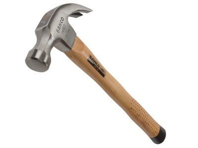 Bahco BAH42716 Claw Hammer Hickory Shaft 450g (16oz)