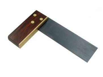 R.S.T. RSTRC423 RC423 Rosewood Carpenter&#39;s Try Square 225mm (8.3/4in)