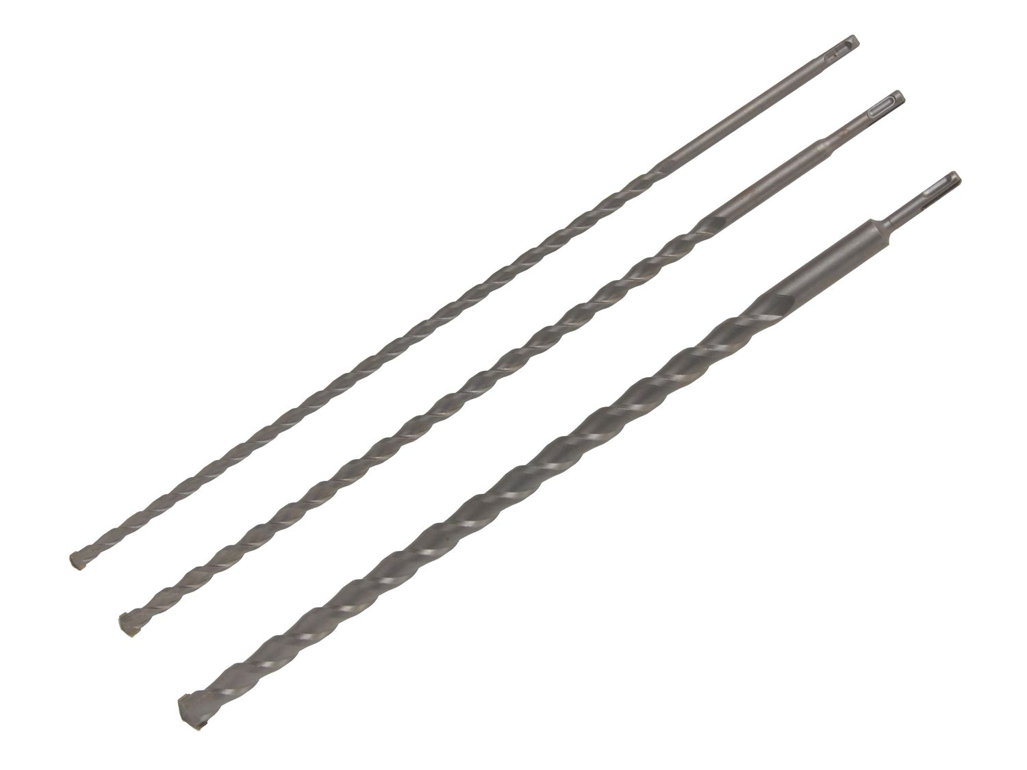 BlueSpot Tools B/S20008 SDS Plus Drill Bit 600mm Set, 3 Piece