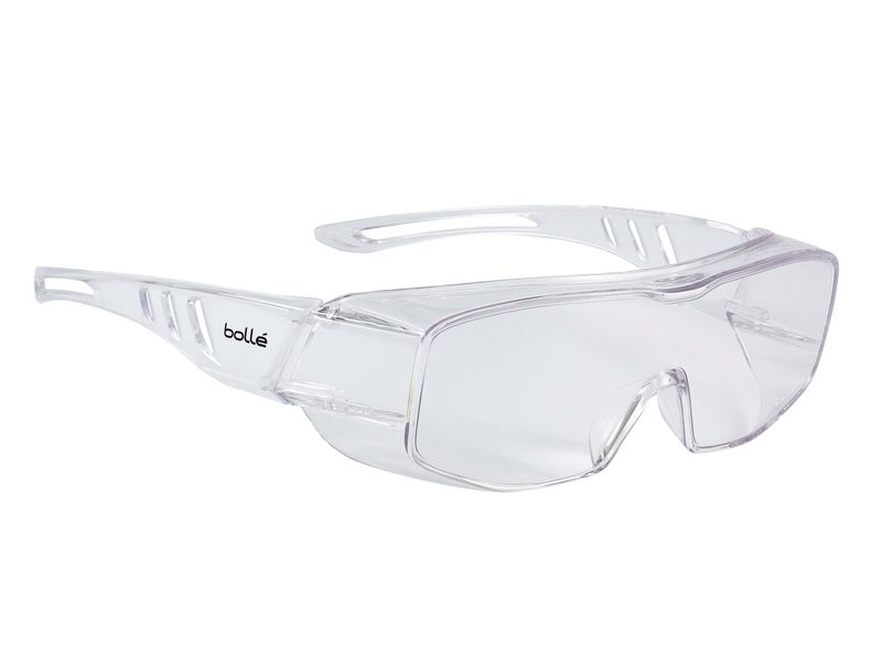Bolle Safety BOLOVLITLPSI Overlight OTG Goggles - Clear