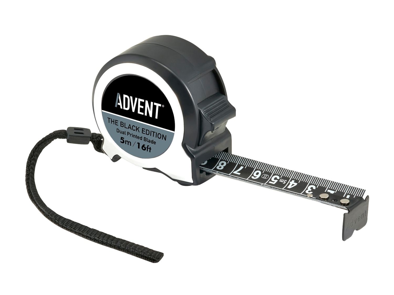 Advent ADVBE15025 Black Edition Tape 5m/16ft (Width 25mm)