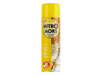 Nitromors NITNCM500 Craftsman&#39;s Paint, Varnish &amp; Lacquer Remover 500ml Aerosol