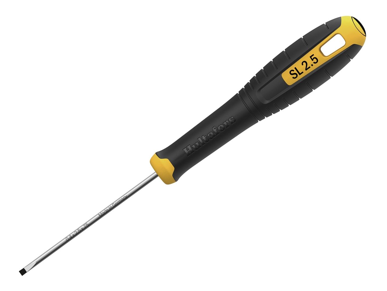 Hultafors HUL440035 Slotted Screwdriver 2.5 x 75mm
