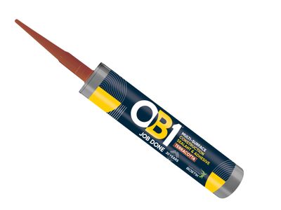 OB1 OB130617360 Hybrid Sealant &amp; Adhesive Terracotta 290ml