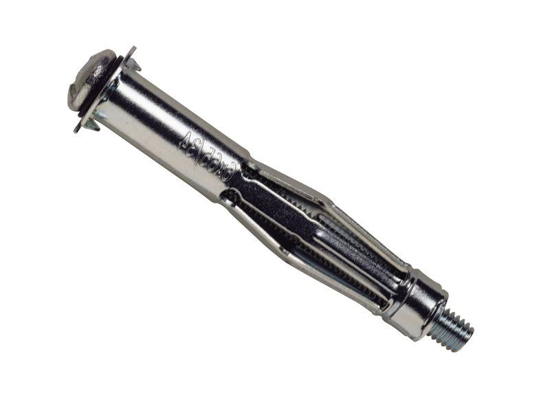 Rawlplug RAW41645 Interset Cavity Fixings &amp; Screws M5 x 37 Card of 6