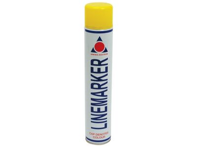 Aerosol AERLMPY 0900 Line Marking Spray Paint Yellow 750ml