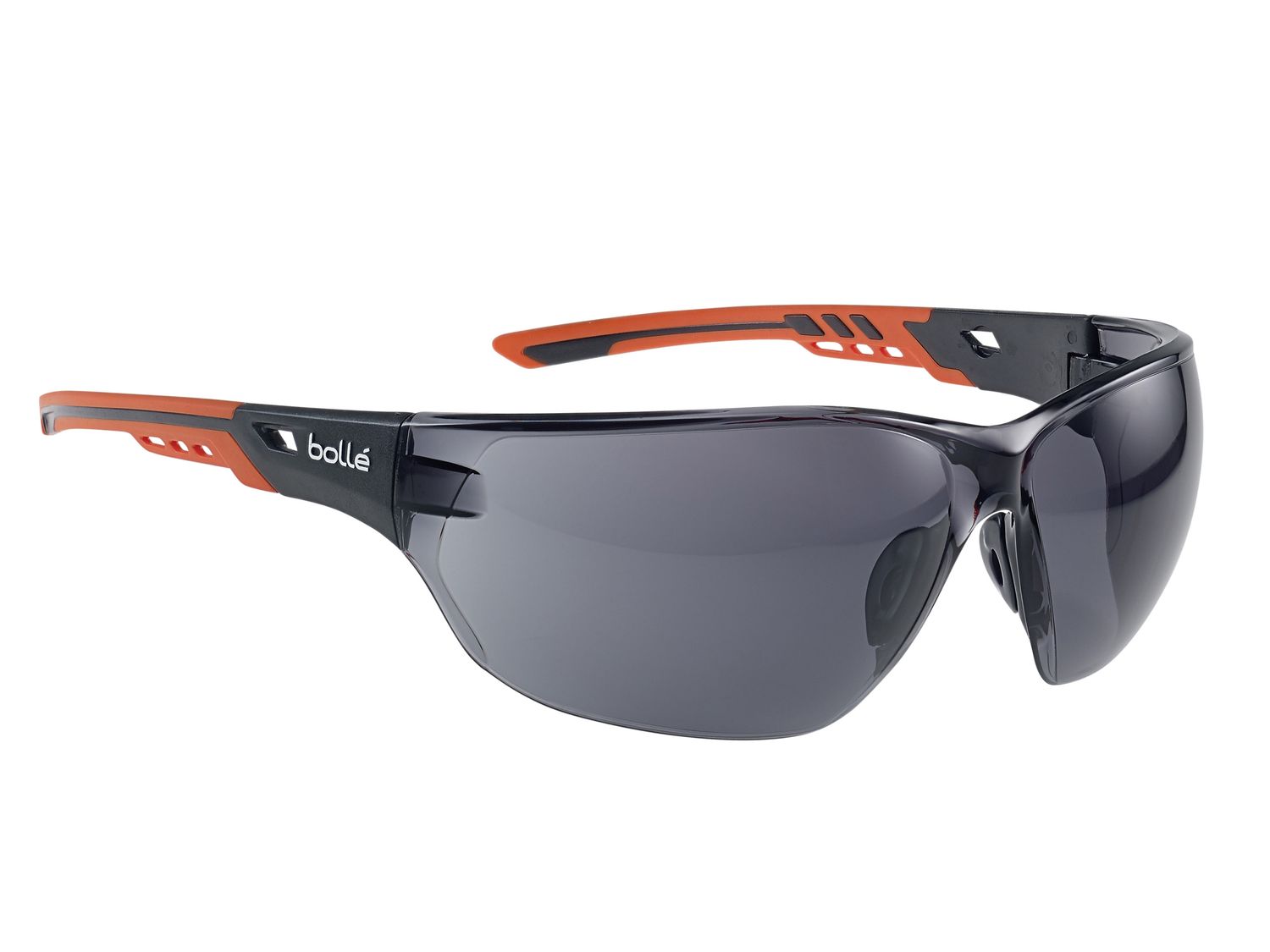 Bolle Safety BOLNESSPPSF NESS+ PLATINUM Safety Glasses - Smoke
