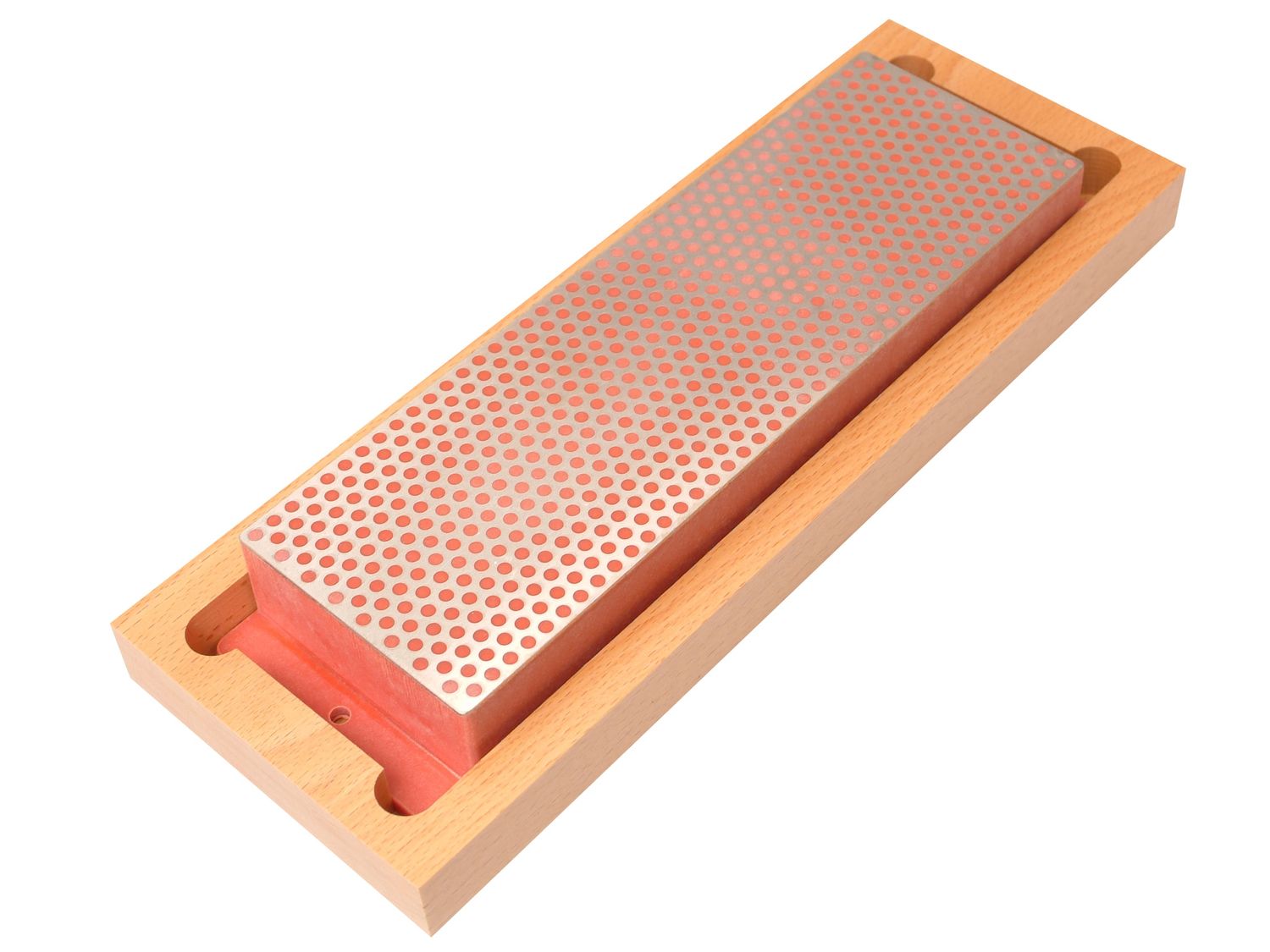 DMT DMTW8F Diamond Whetstone 200mm Wooden Box Red 600 Grit Fine