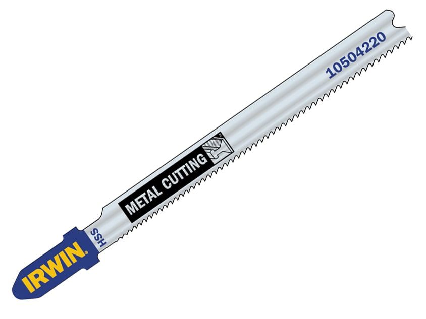 IRWIN IRW10504220 Metal Cutting Jigsaw Blades Pack of 5 T118A