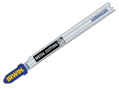 IRWIN IRW10504220 Metal Cutting Jigsaw Blades Pack of 5 T118A
