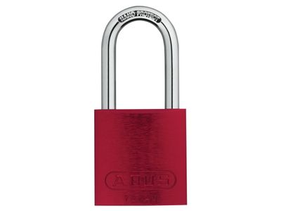 ABUS Mechanical ABUKA45239 72/40mm Aluminium Padlock 40mm Long Shackle Red Keyed Alike TT0216262
