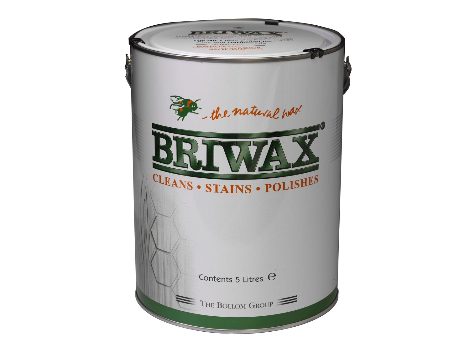 Briwax BRWWPDO5 Wax Polish Original Dark Oak 5 litre
