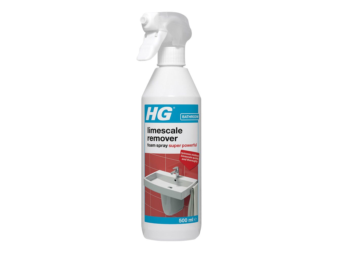 HG H/G605050106 Limescale Remover Spray Super 500ml