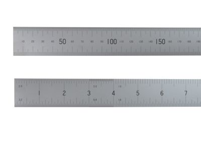 Fisher FISC24 Satin Chrome Rule 600mm/24in