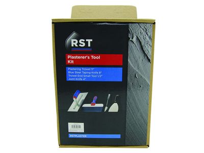 R.S.T. RSTPLASTER Plasterers Kit, 4 Piece