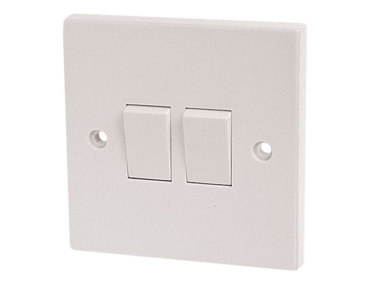 Dencon DCN4403NB Light Switch 2-Gang 2-Way 10A