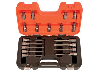 Bahco BAHS18TORX S18TORX 1/2in Drive Socket Set, 18 Piece