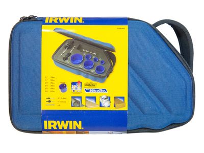 IRWIN IRW10506442 600P Bi-Metal High Speed Holesaw Set, 9 Piece