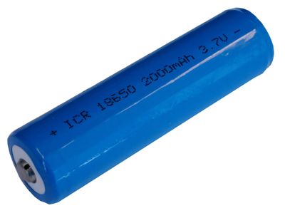 Lighthouse L/HSB372000 Rechargeable 18650 Li-ion Battery 3.7V 2000mAh