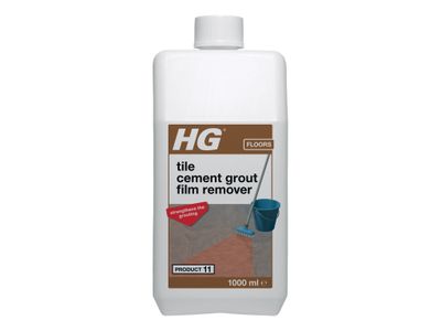 HG H/G101100106 Tile Cement Grout Film Remover 1 litre